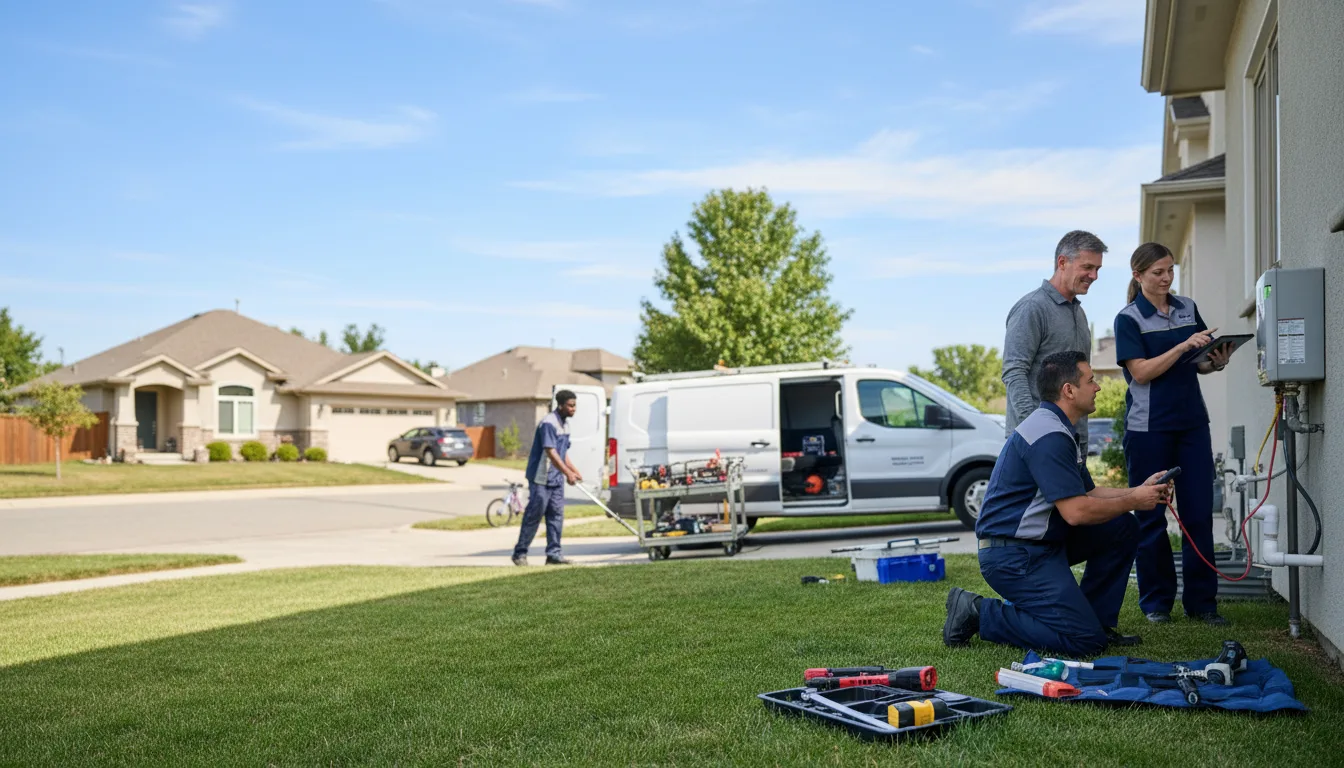 Tankless water heater service in Inez, TX